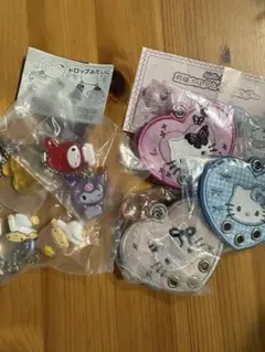 なかよしドロップチャーム　刺繍カスタムキーホルダー