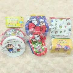 ハローキティ×クレヨンしんちゃん ボールチェーン付きコインケース 全6種