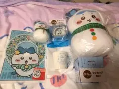 エニマイくじ　ちいかわ【ハチワレ各賞】缶バッチミラー＆クリアファイルセット