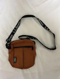 L.L.Bean オレンジブラウン ショルダーバッグ　サコッシュのサムネイル