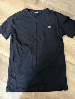 LACOSTE Vネック Tシャツ ブラック
