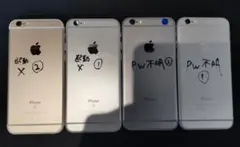 iPhone 6/6s　ジャンク4台セット