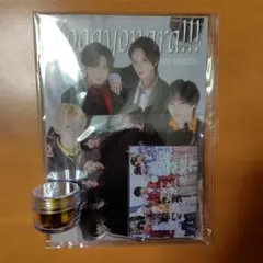 ライブ特典 アクスタ、マガジン、カードセット 銀テープおまけ付き