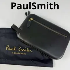 Paul Smith ポールスミス クラッチバッグ セカンドバッグ 黒 極美品