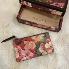 GUCCI フラワープリント コインケース