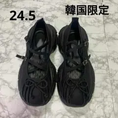 ジュース　バレージュース　ブラック　24.5 韓国　レディース