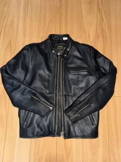 【希少✨】HUMAN BEING 本革 ライダースジャケット 牛革