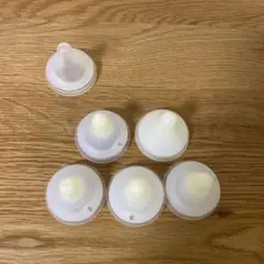 哺乳瓶用乳首 6個セット　母乳実感　m l