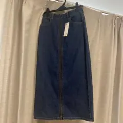 GU デニムタイトスカート S