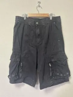 ZARA カーゴショートパンツ ブラック EUR38のサムネイル