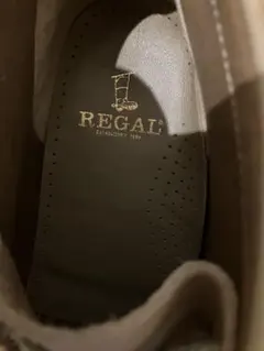 REGAL ベージュ スエード モカシンブーツ