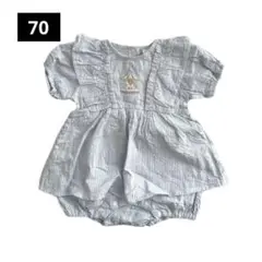 【Birthday】cotori ストライプロンパース