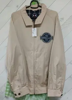 ★VAN CLUB★メンズスイングトップ LL ベージュ 未使用・経年自宅保管品 ☆VAN CLUB☆メンズスイングトップ LL ベージュ 未使用・経年自宅保管