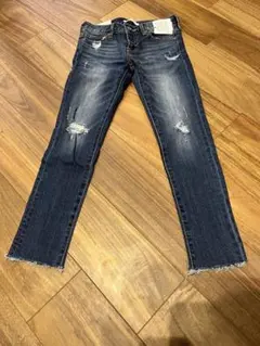 AZUL BY MOUSSY ダメージスキニーデニム　サイズ25