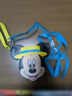 ミッキーマウス 顔型ポーチ