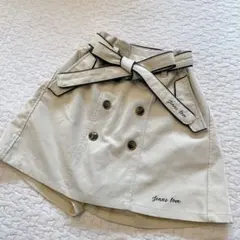 Jenni love ベージュスカート 【130】