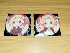 東京リベンジャーズ　佐野万次郎　龍宮寺堅　缶バッジ 2個セット