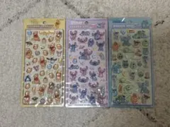 な*き様 【正規品】ディズニー ボンボンドロップシール プーさん　スティッチ　モ