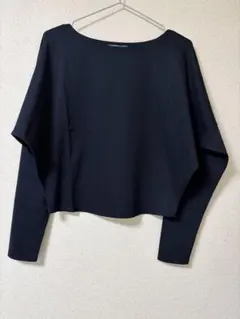 boutique 310 佐藤佳菜子 淑女のロンT ネイビー 淑女のロンT