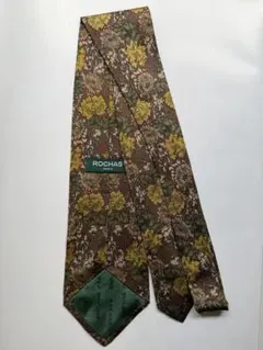 ROCHAS 花柄 ネクタイ⑫のサムネイル