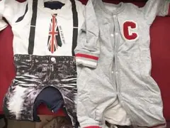 ロンパース　２点セット