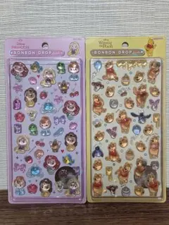 正規品 Disney ボンボンドロップシール 2枚セット クラッシック