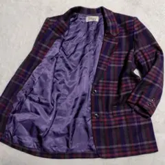 【YUYU様専用】Gil Evance テーラードジャケット パープル系 11