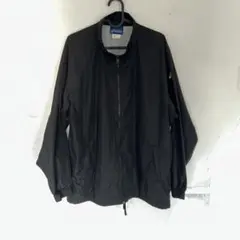 asics ナイロンジャケット XL 黒