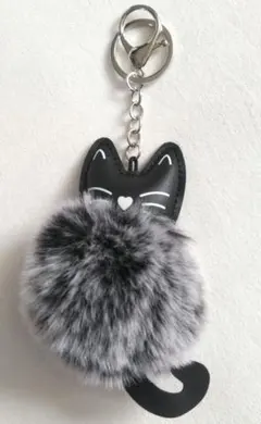 ファー キーホルダー
