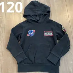 ☆売りつくし価格！RAD CUSTOM トレーナー　パーカー　ブラック　120