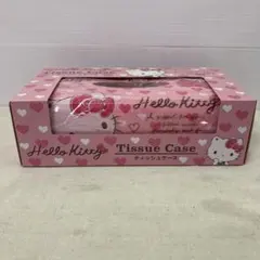 【新品未使用】ハローキティ　ティッシュケース　ピンク　2016年製　サンリオ