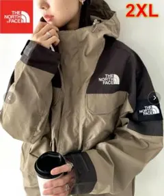 フォロー割❗ ノースフェイス マウンテンジャケット ブラウン 2XL K609D