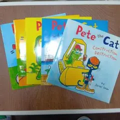英語絵本　I Can Read pete the cat 5冊