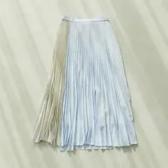 未使用 GALLARDA GALANTE コンビプリーツロングスカラップ