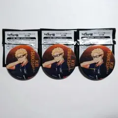 ハイキュー!!ゴミ捨て場の決戦展　缶バッチ　ノーマル月島蛍