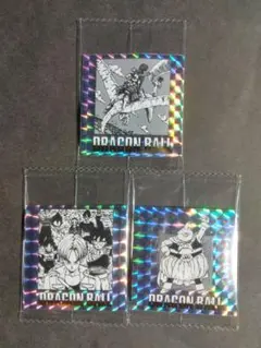 ドラゴンボール40周年記念ウエハース シール　2巻、28巻、39巻　3枚組