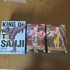 ワンピース フィギュア 3点セット サンジ ウタのサムネイル