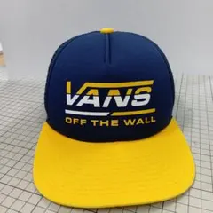VANS ネイビー/イエロー キッズ キャップのサムネイル