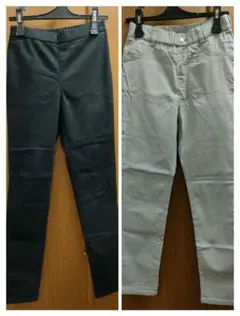 GU ロングパンツ 2本セット Sサイズのサムネイル