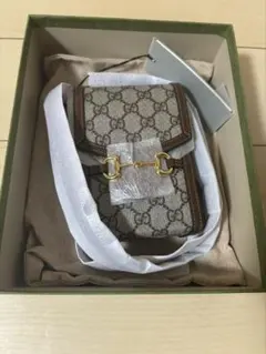 グッチ GGスプリーム ホースビット 1955 ミニショルダーバッグ