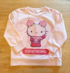 【美品】【サンリオ】ももキティちゃんトレーナー❀　100