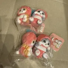 にゃんにゃんにゃんこ わくわくおまつり ぬいぐるみ 2点セット - メルカリ