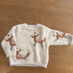 ZARA BABYキツネ ニットセーター 3-6ヶ月