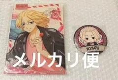 東京リベンジャーズ　江ノ島　ガラポン　アクリルボード　缶バッジ　佐野