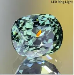 非加熱 バイカラーサファイア（グリーン×イエロー） 1.024ct - メルカリ