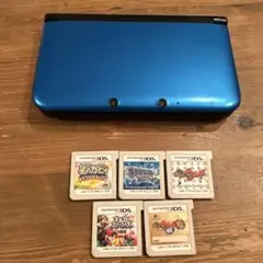 Nintendo 3DS LL 青色 本体（ソフト付き）
