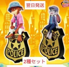 ズートピア モニタートップフィギュア ニック・ワイルド & ジュディ・ホップス