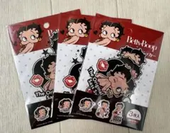 Betty Boop ステッカー 3点セット