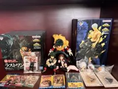 ヒロアカ 一番くじ 緑谷出久 麗日お茶子 オールフォーワン フィギュア