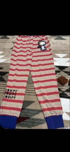 マーキーズスヌーピーストライプ長ズボン 150